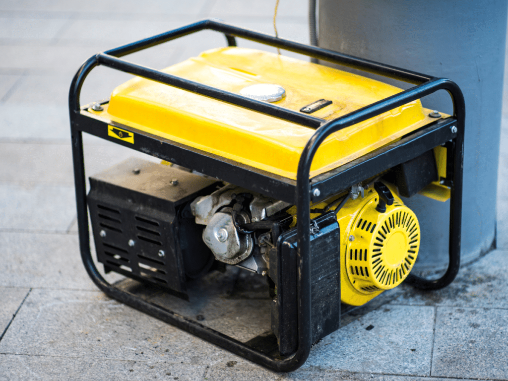 portable generator for hurricane prep